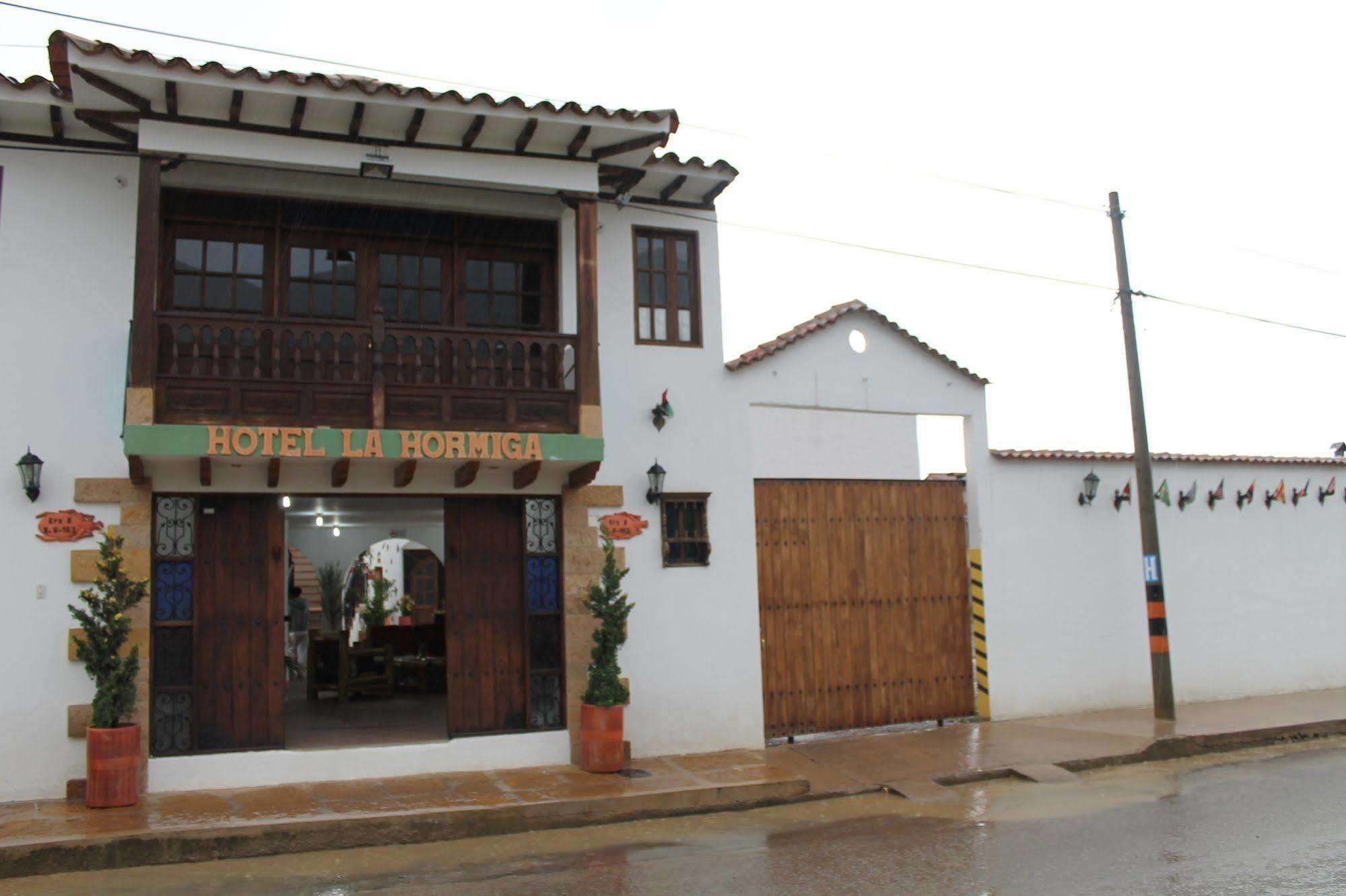 Hotel La Hormiga Villa De Leyva Buitenkant foto