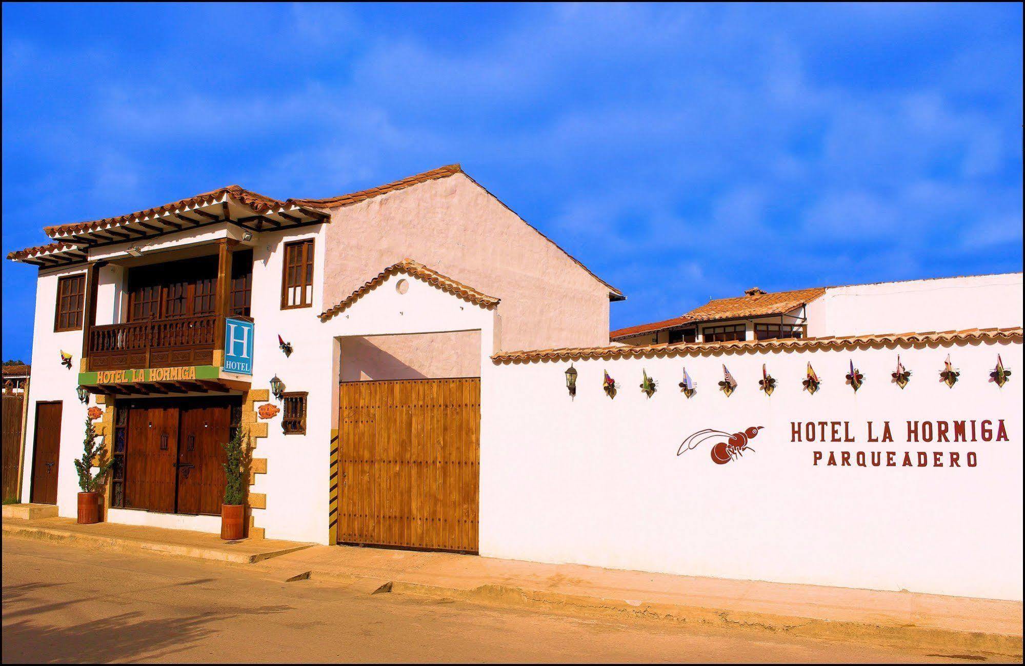 Hotel La Hormiga Villa De Leyva Buitenkant foto