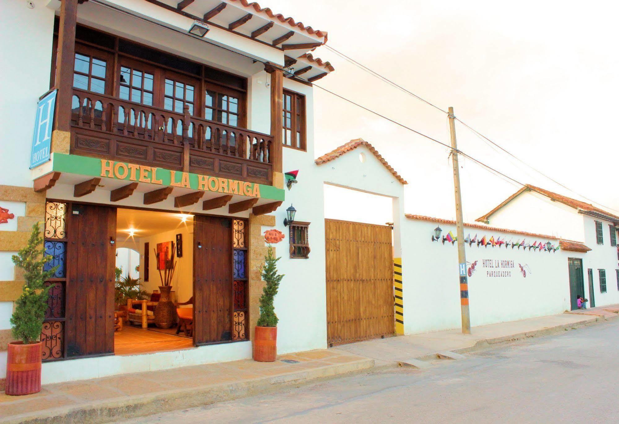 Hotel La Hormiga Villa De Leyva Buitenkant foto